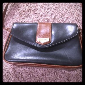 EUC: Fratelli New York Purse. Brown and Black.